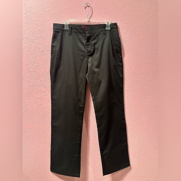 DICKIES Men’s Black Work Pants Size 11 - Picture 1 of 5